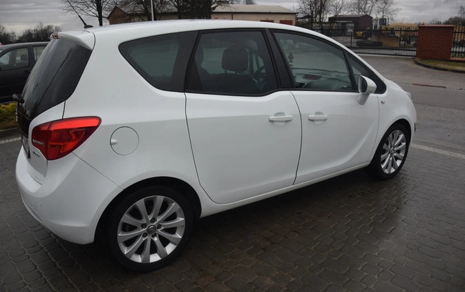 Opel Meriva cena 29900 przebieg: 82900, rok produkcji 2013 z Piekary Śląskie małe 352